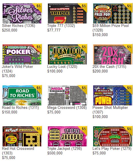 ca lottery scratchers $10|$10 California Lottery Scratch Off Tickets .